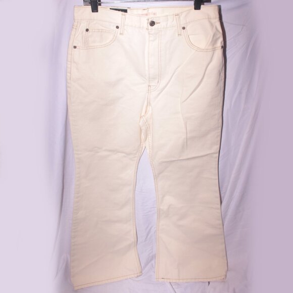 NWT Levi's 70's High Flare Denim Jeans Plus Size 32 x 30 - Picture 14 of 16